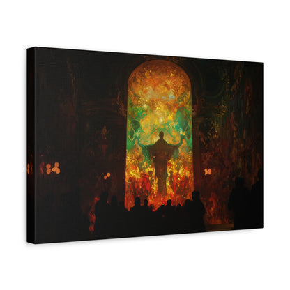 The Enkindled Glade Canvas Print