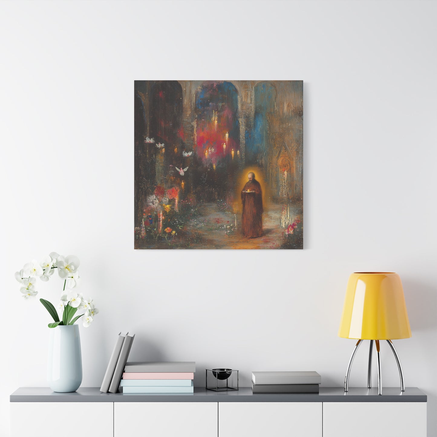 Solitary Glow Canvas Print