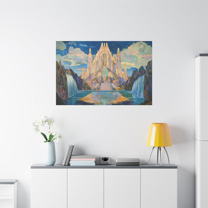 Eternal Fortress Canvas Print