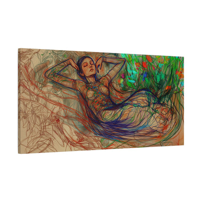 The Verdant Lull Canvas Print