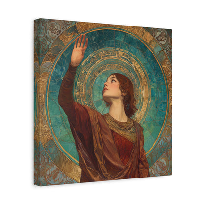 The Celestial Dance Canvas Print