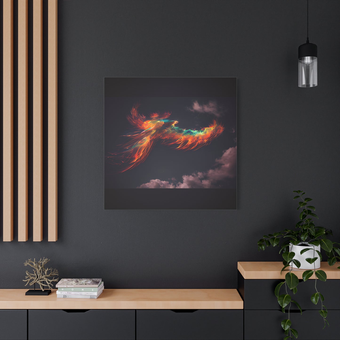 Skyfire Canvas Print