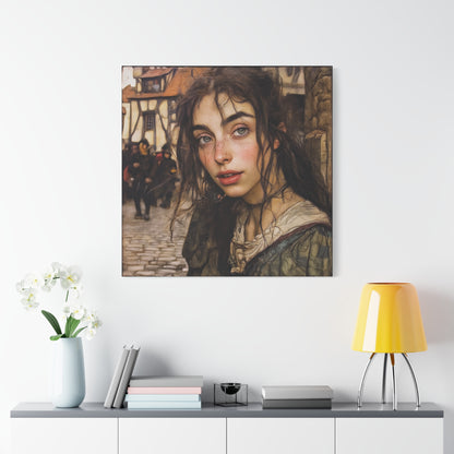 The Whispering Streets Canvas Print