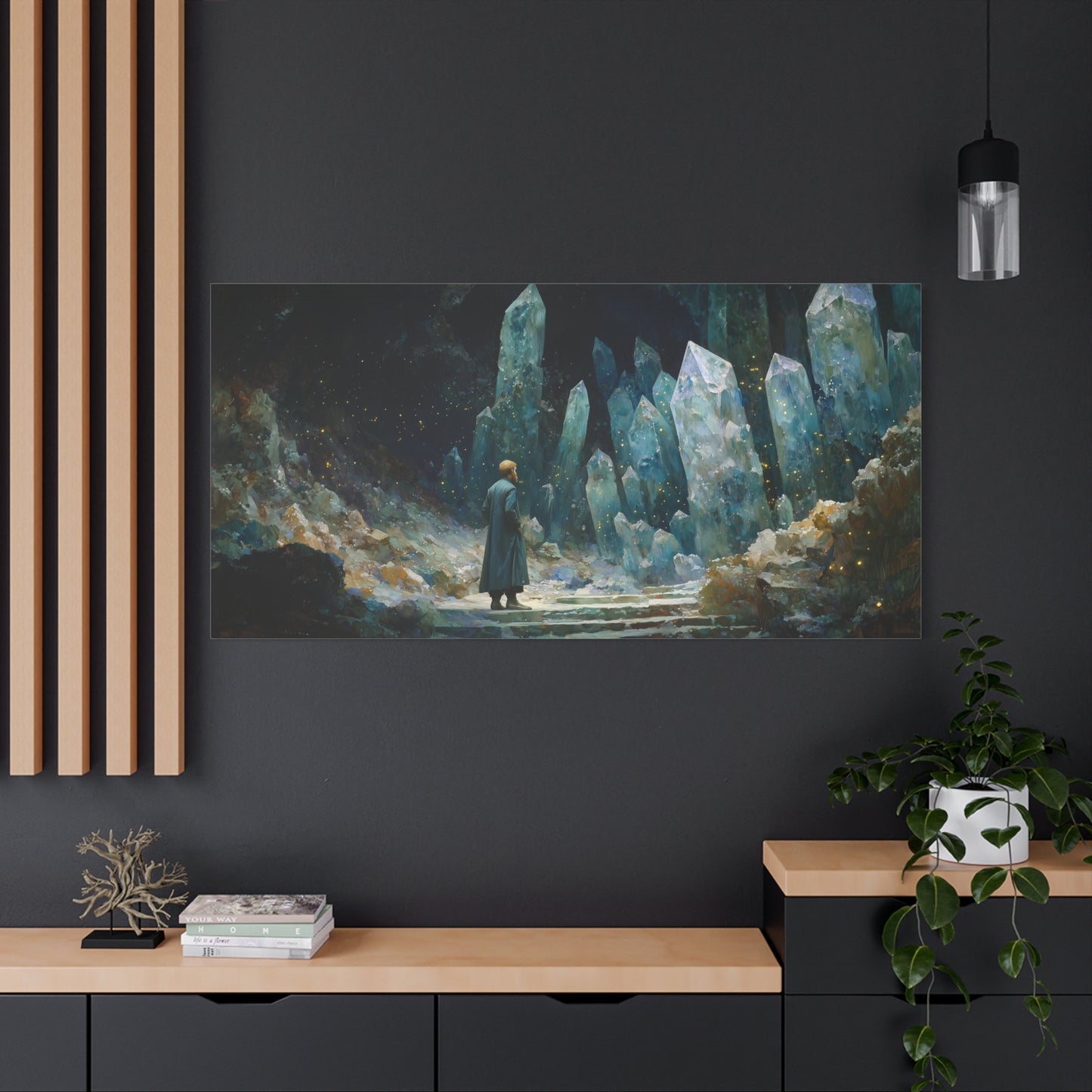 Frozen Path Canvas Print