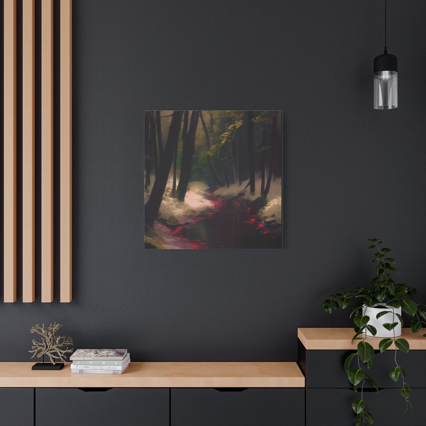 Quiet River Canvas Print