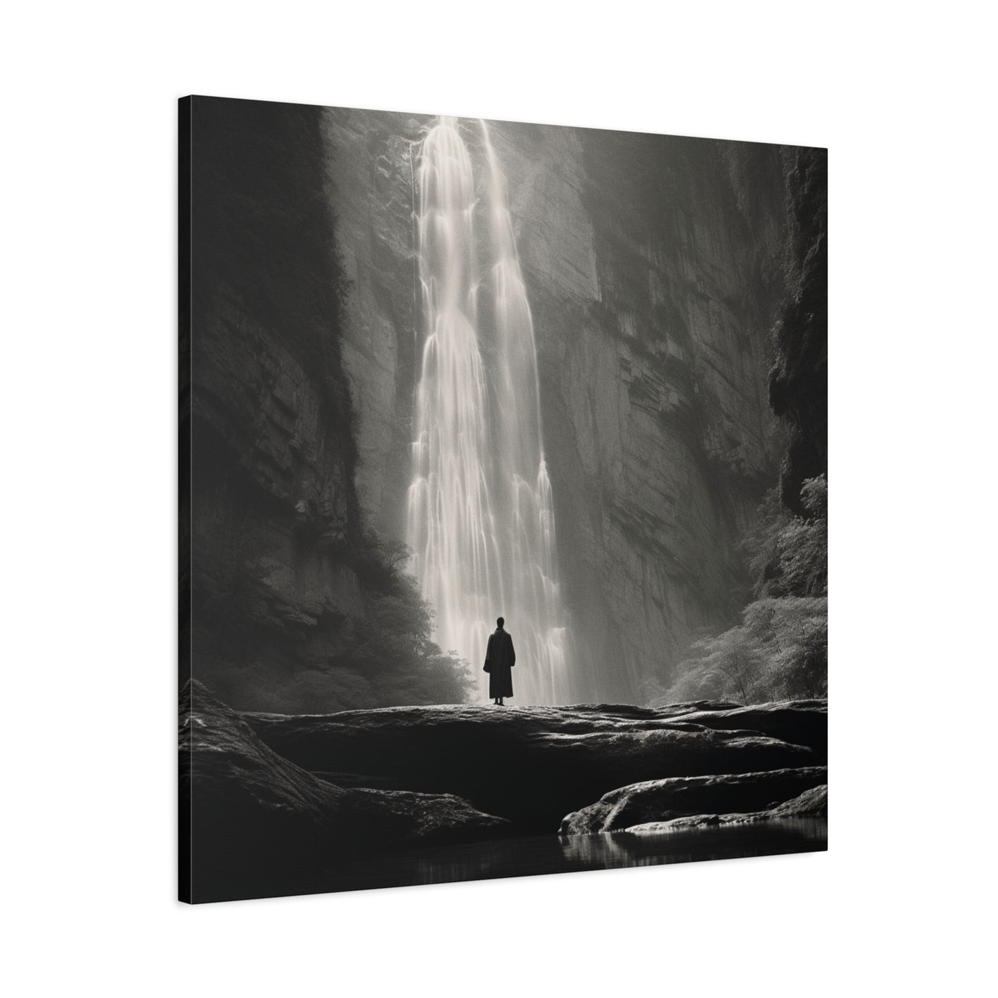 The Silent Fall Canvas Print