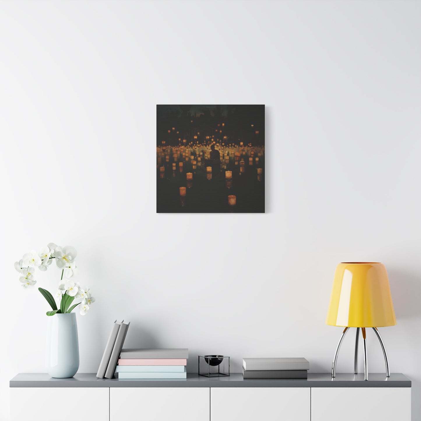 Whispering Lanterns Canvas Print