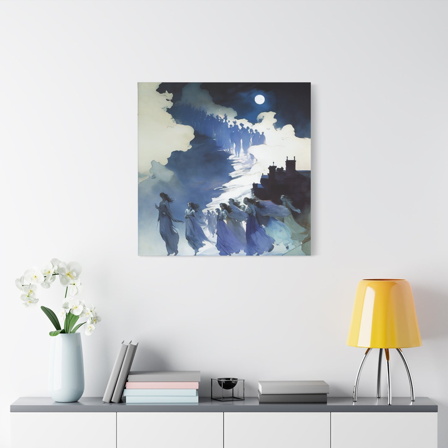 Midnight Procession Canvas Print