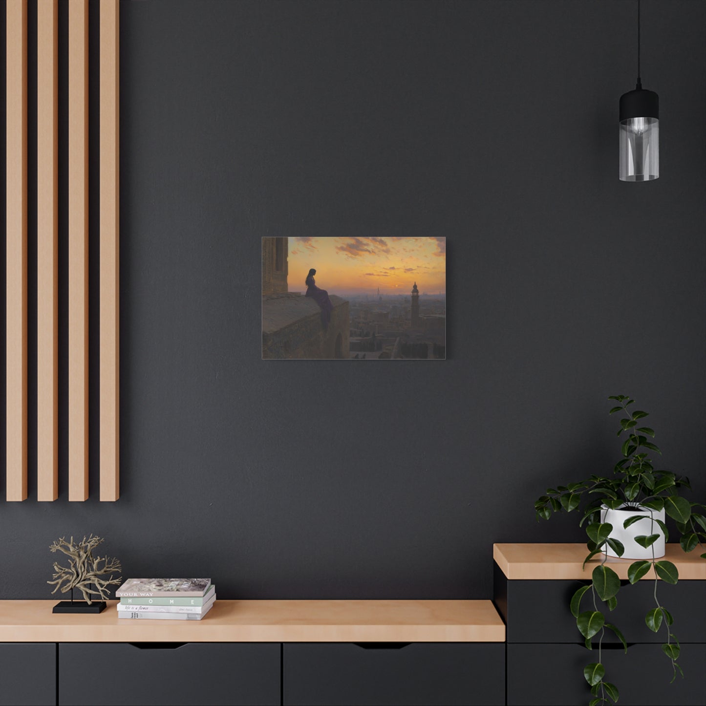 Silent Solitude Canvas Print