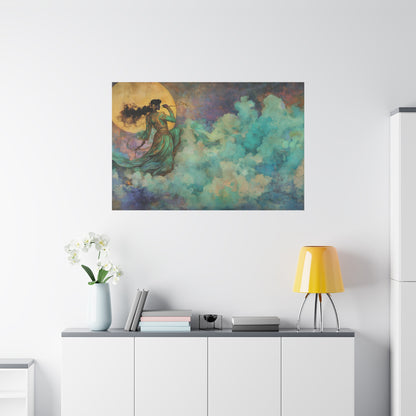 Eldritch Veil Canvas Print