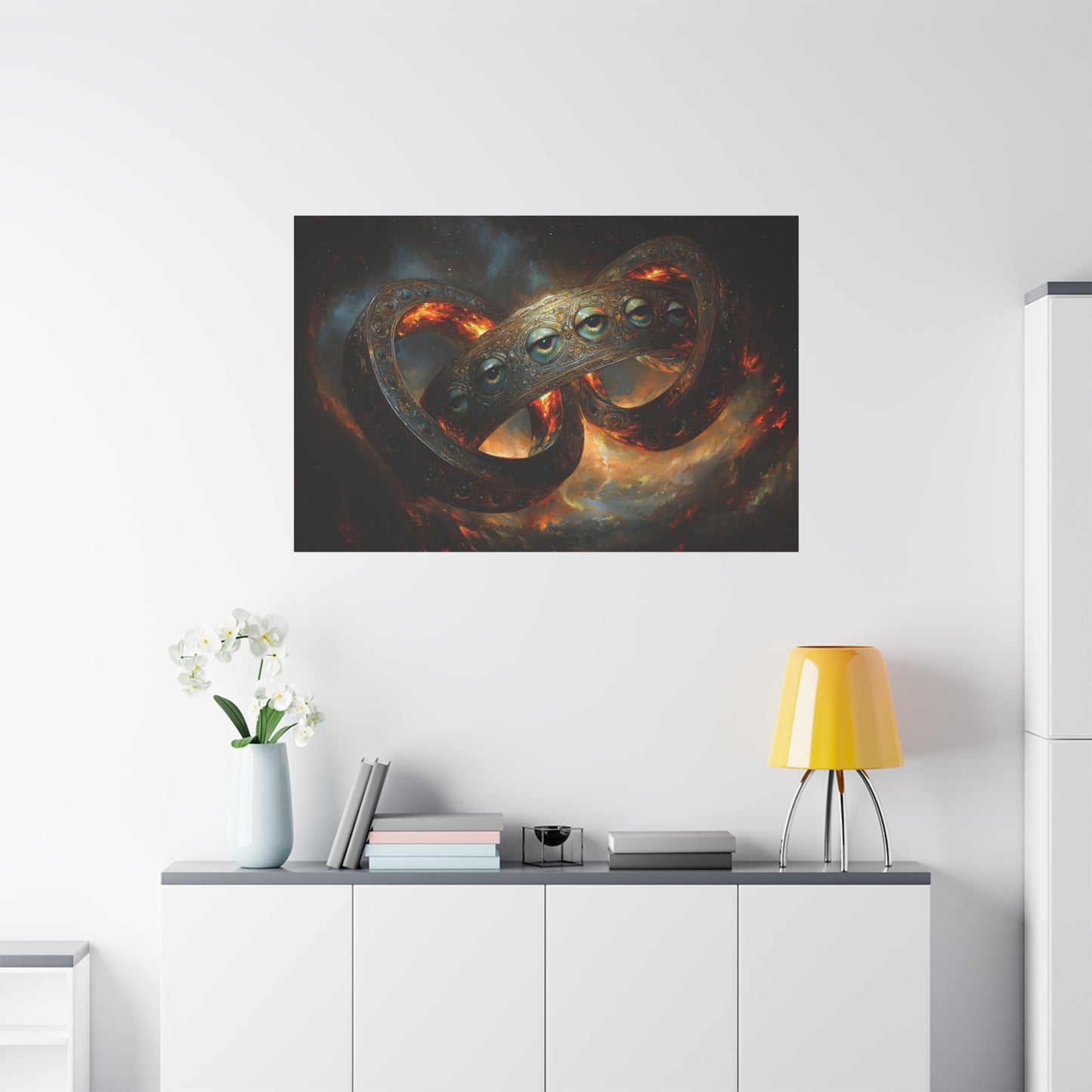 The Cosmic Gaze Canvas Print