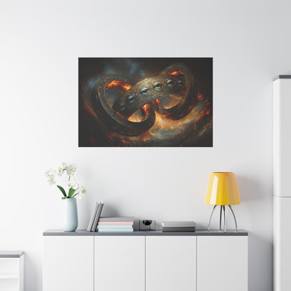 Gaiman: The Watcher's Dream Canvas Print