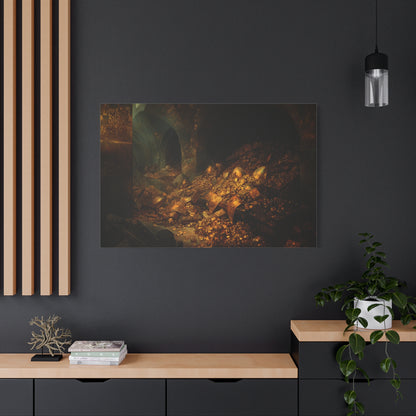 Gilded Dreams Canvas Print