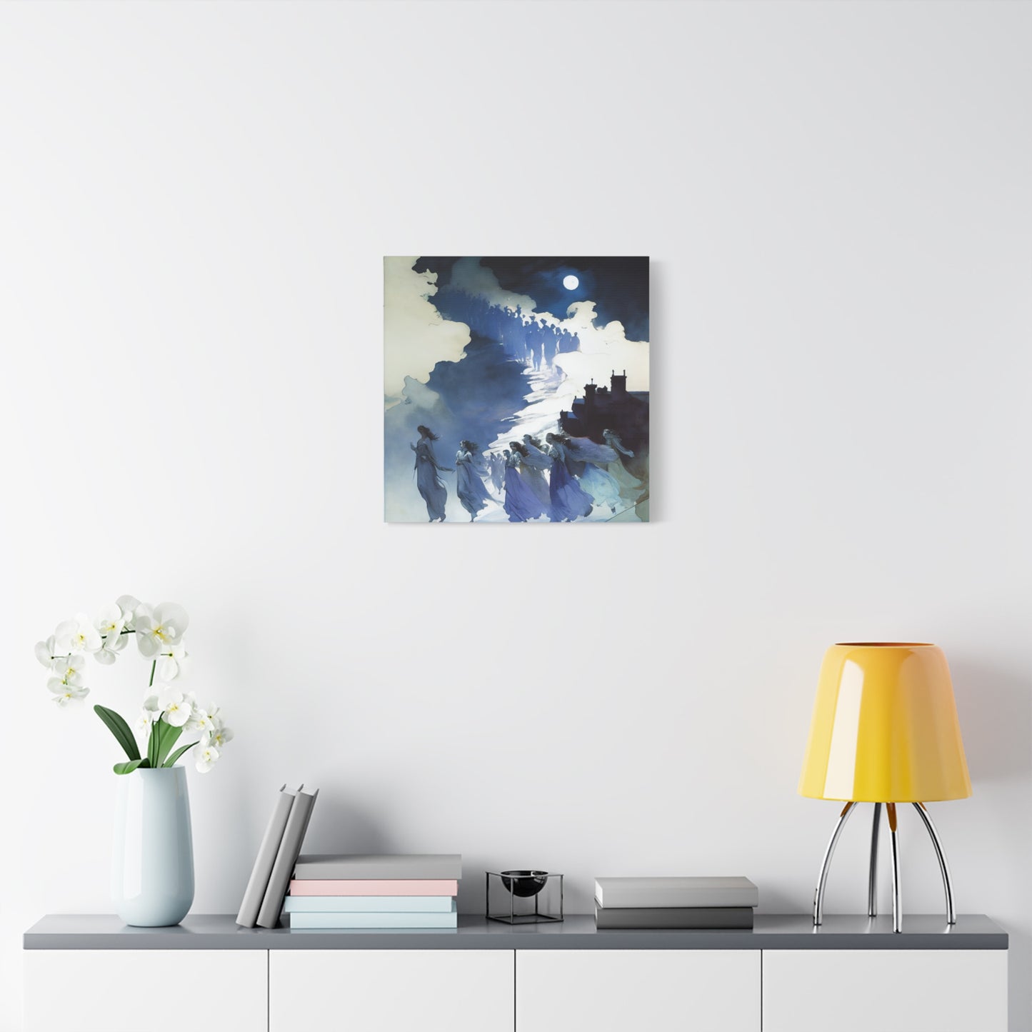 Midnight Procession Canvas Print