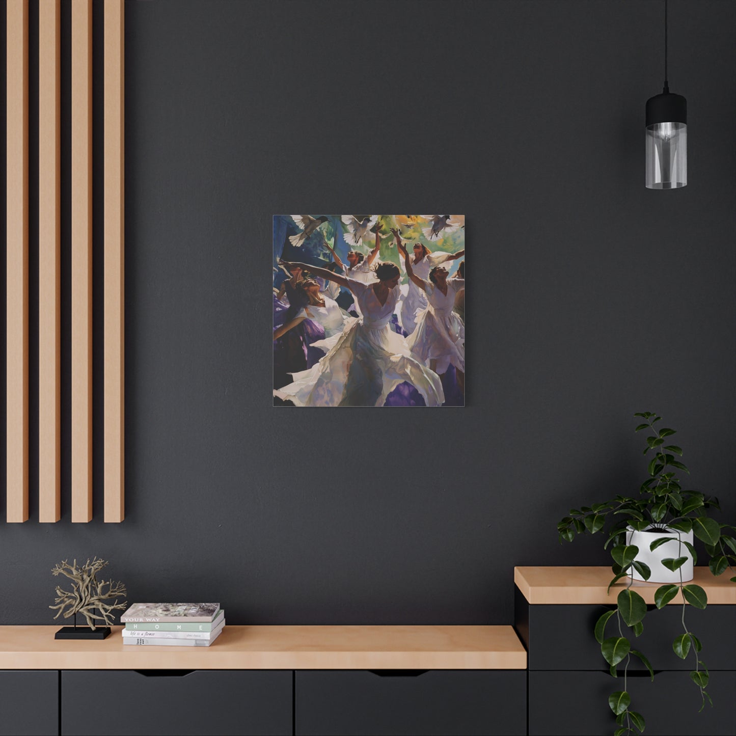 Reaching for the Infinite Canvas Print