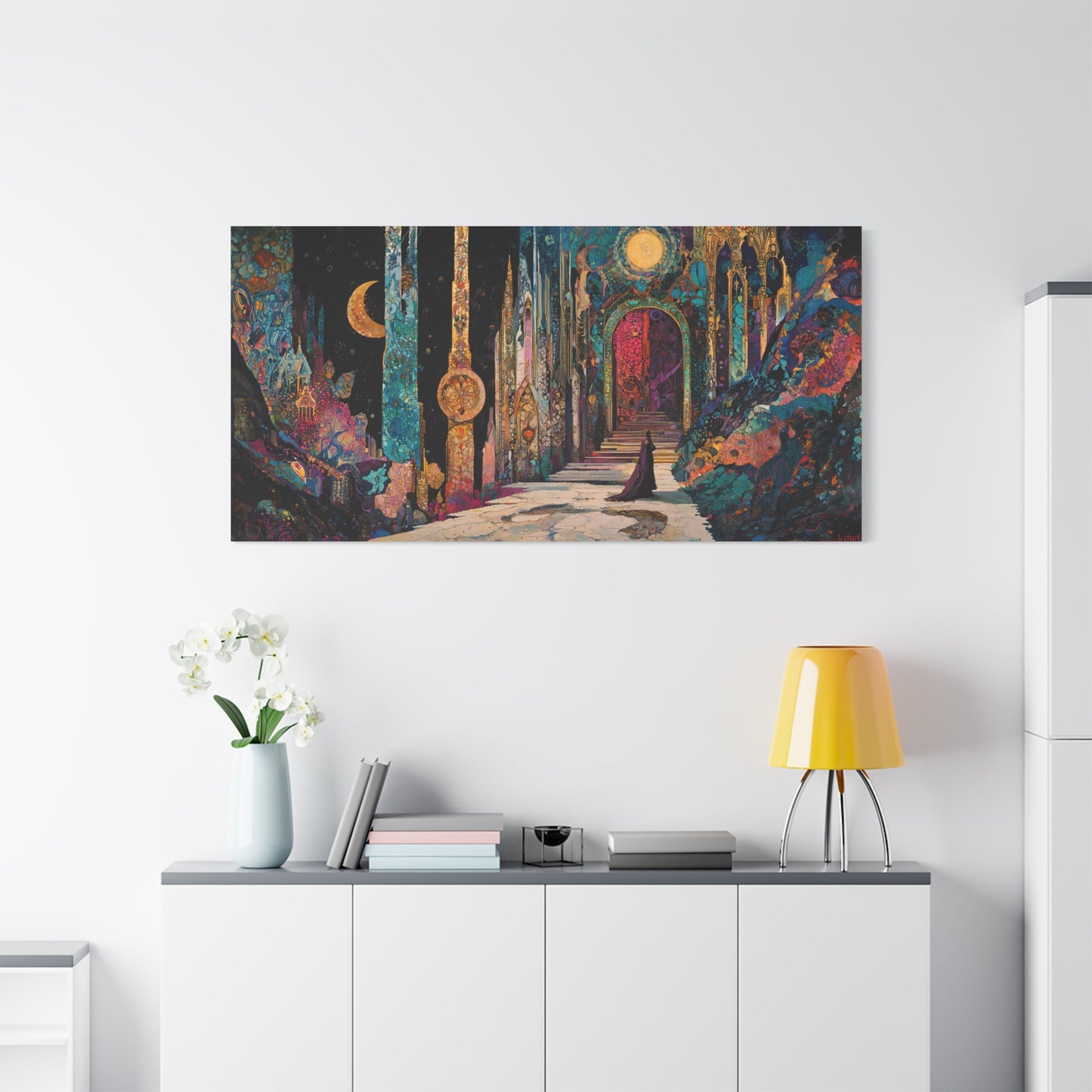 Moonlit Passage Canvas Print