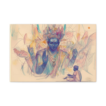 Silent Worship Canvas Print