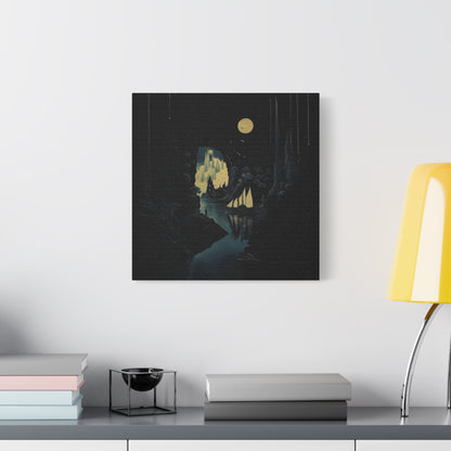 Moonlit Voyage Canvas Print