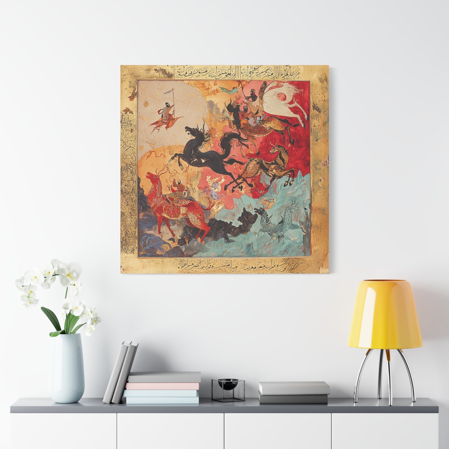 Steeds of Eldamar Canvas Print