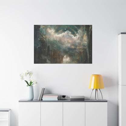 Sacred Hall Canvas Print