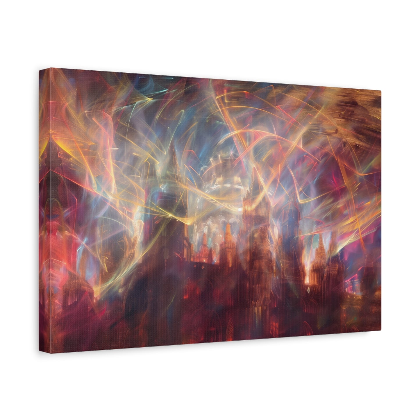 The Starlit Citadel Canvas Print