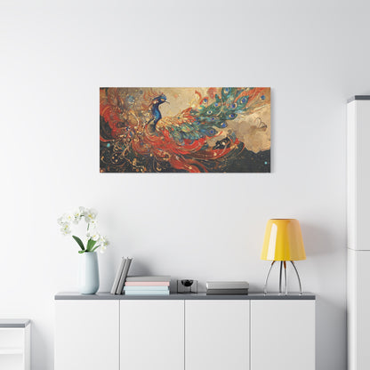 Flight of Fire Canvas Print