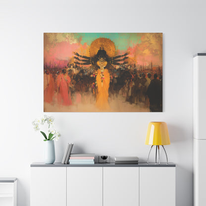 Queen of the Ancient Realm Canvas Print