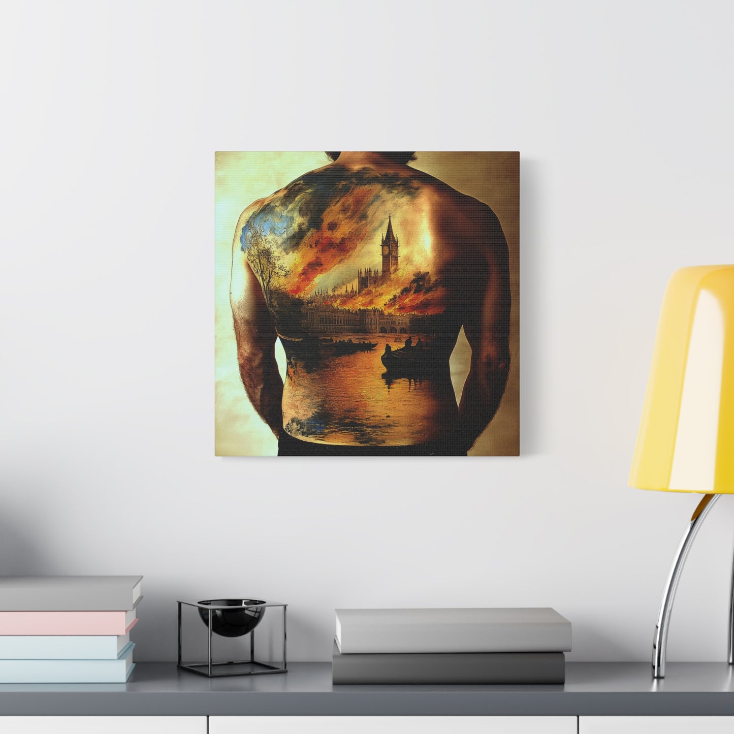 The Burning Realm Canvas Print