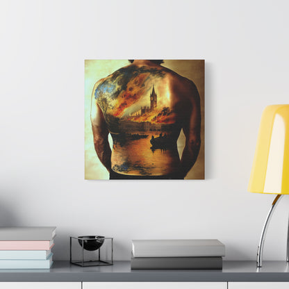 The Burning Realm Canvas Print