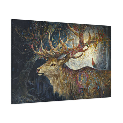 Stag of Eldamar Canvas Print