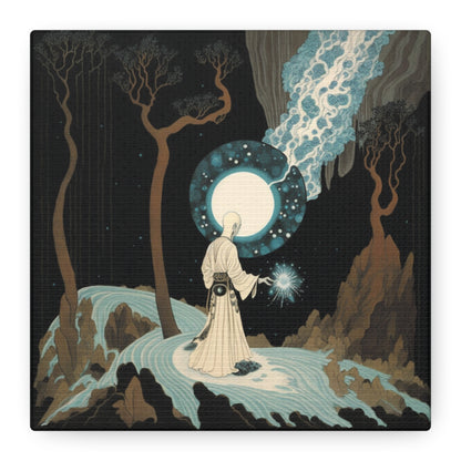 The Moon's Whisper Canvas Print