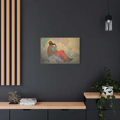 A Thought Ascends Canvas Print