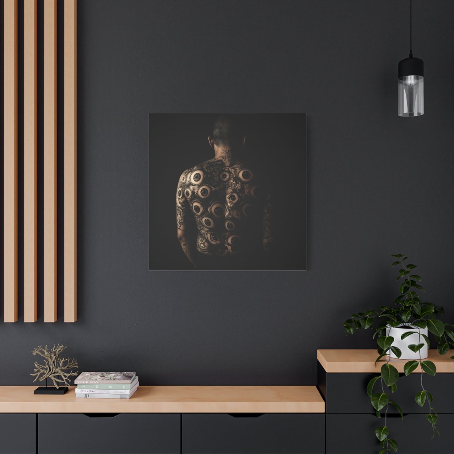 The Gaze Within Canvas Print