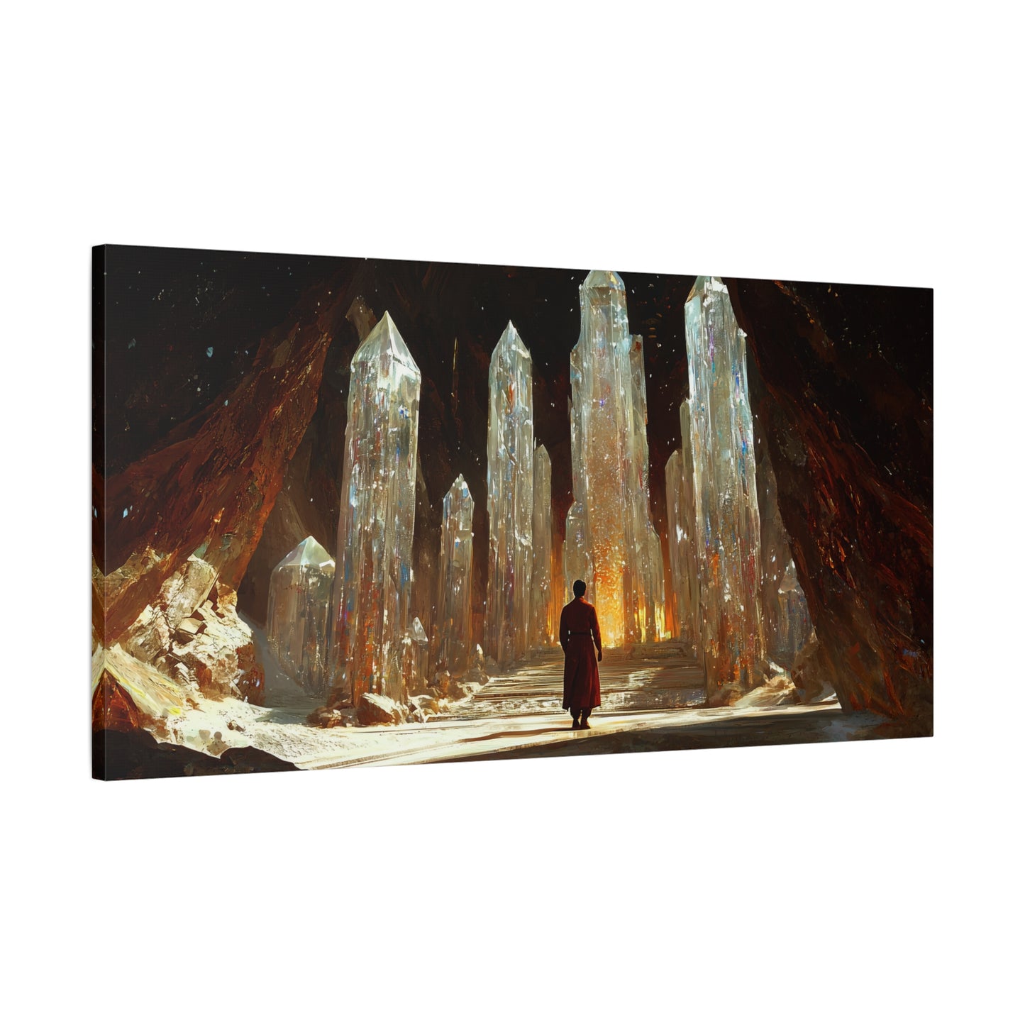 Shards of Starlight Canvas Print