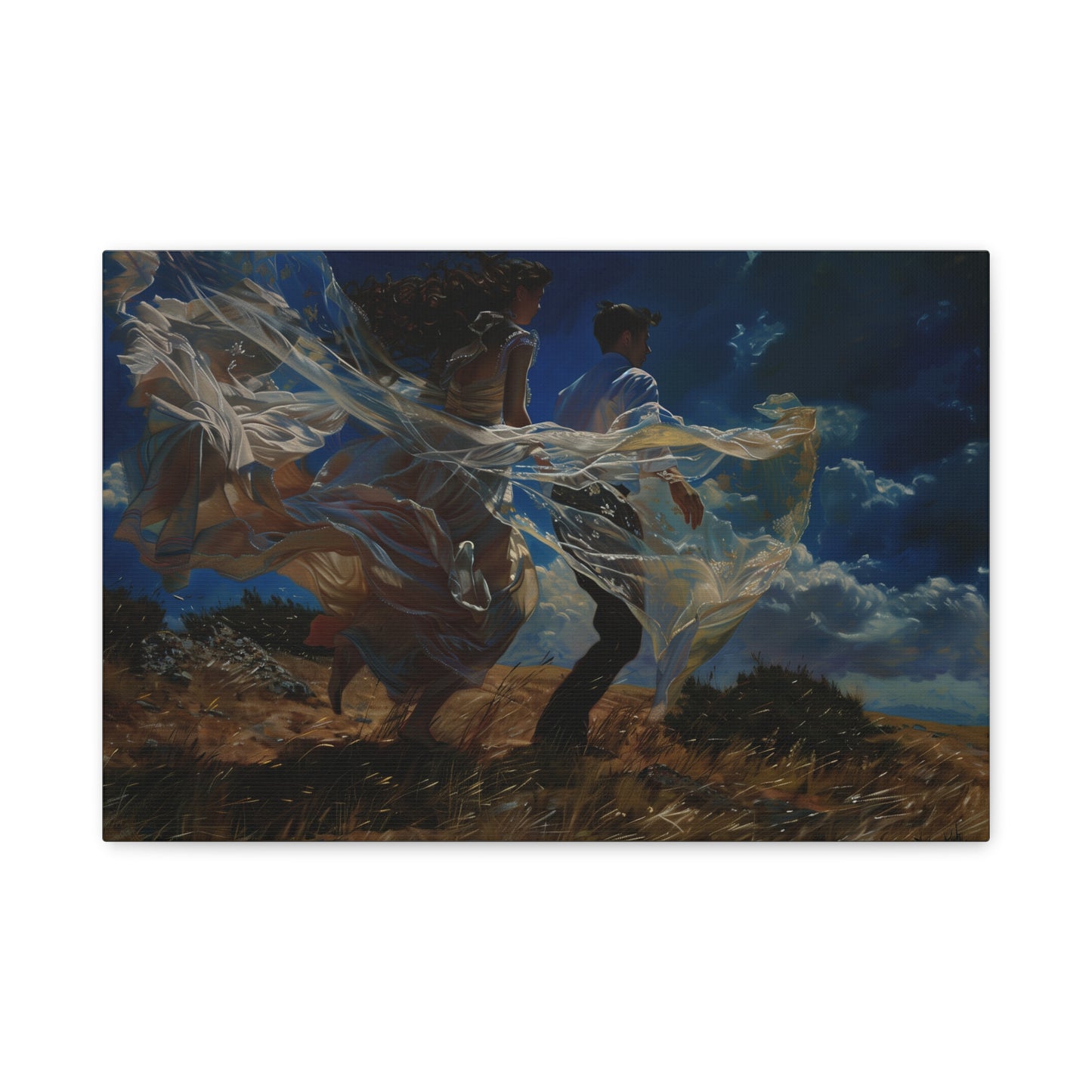 The Dance of Dreams Canvas Print