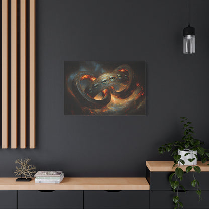 The Cosmic Gaze Canvas Print