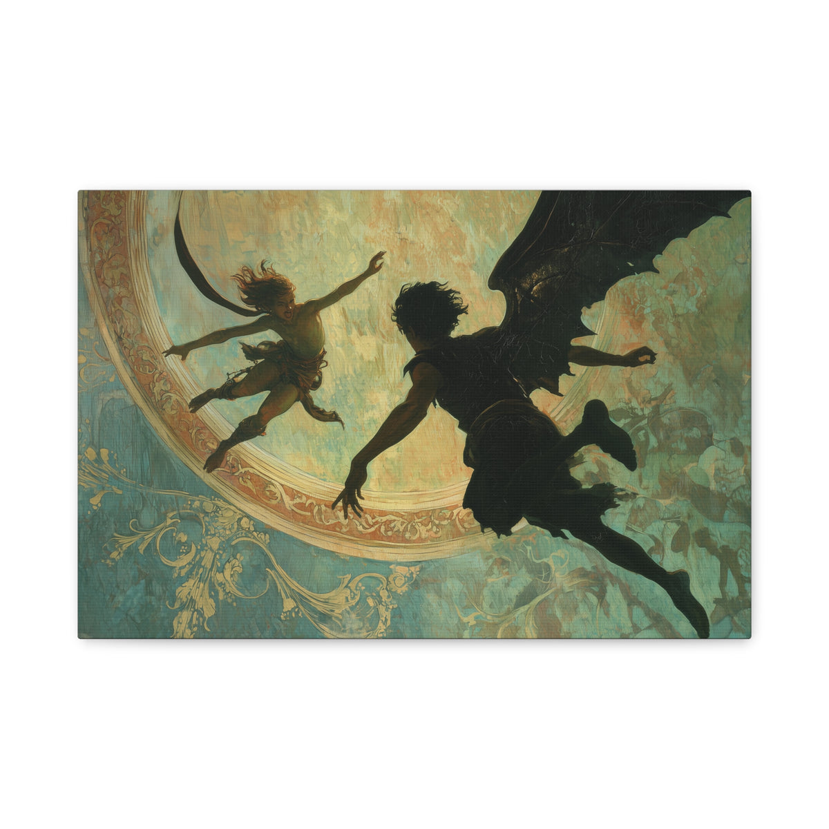 Eldritch Ascent Canvas Print