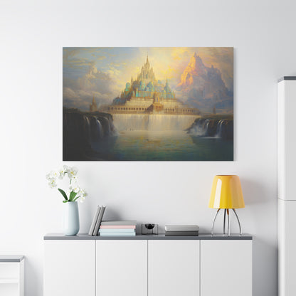 Valinor's Ascent Canvas Print