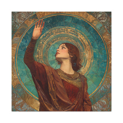 The Celestial Dance Canvas Print