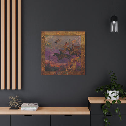 Where Falcons Soar Canvas Print