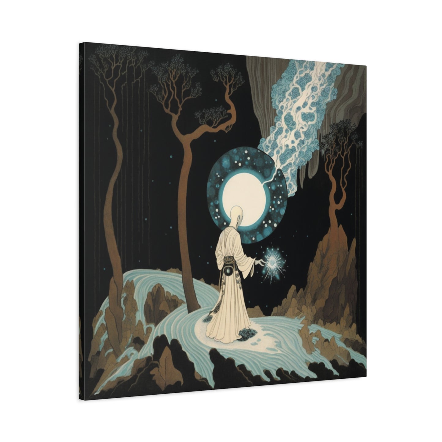 The Moon's Whisper Canvas Print