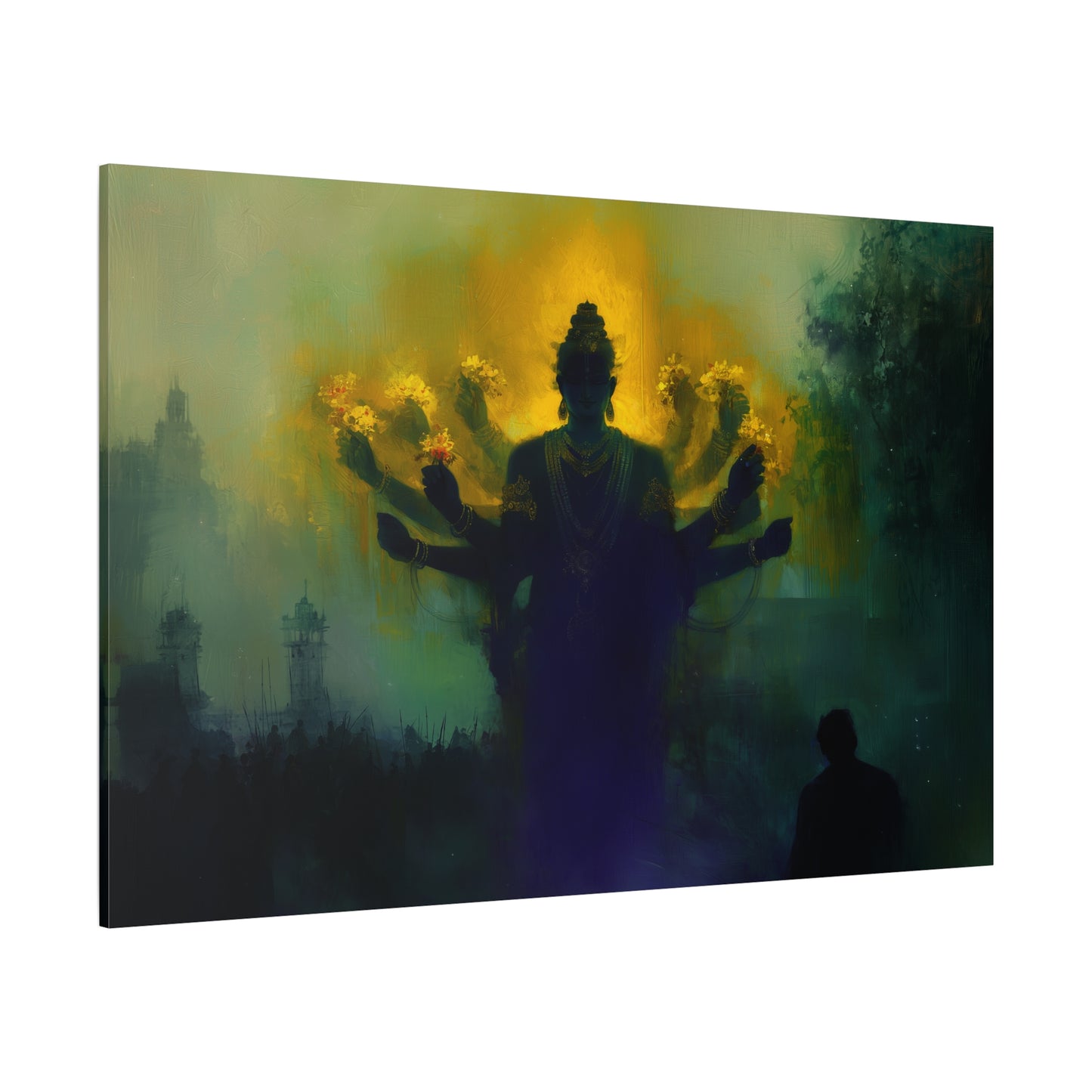 The Dreaming Deity Canvas Print