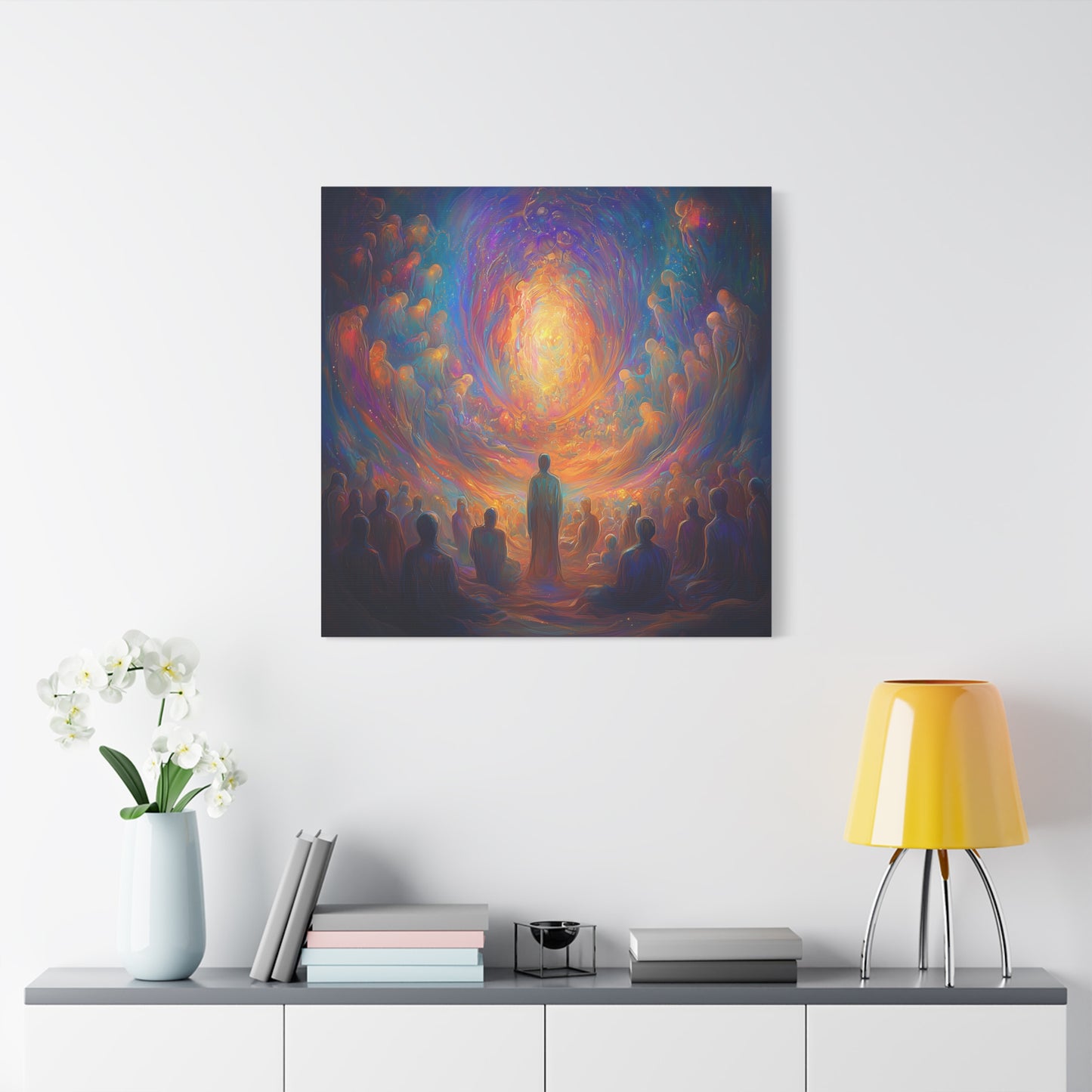 Silent Communion Canvas Print