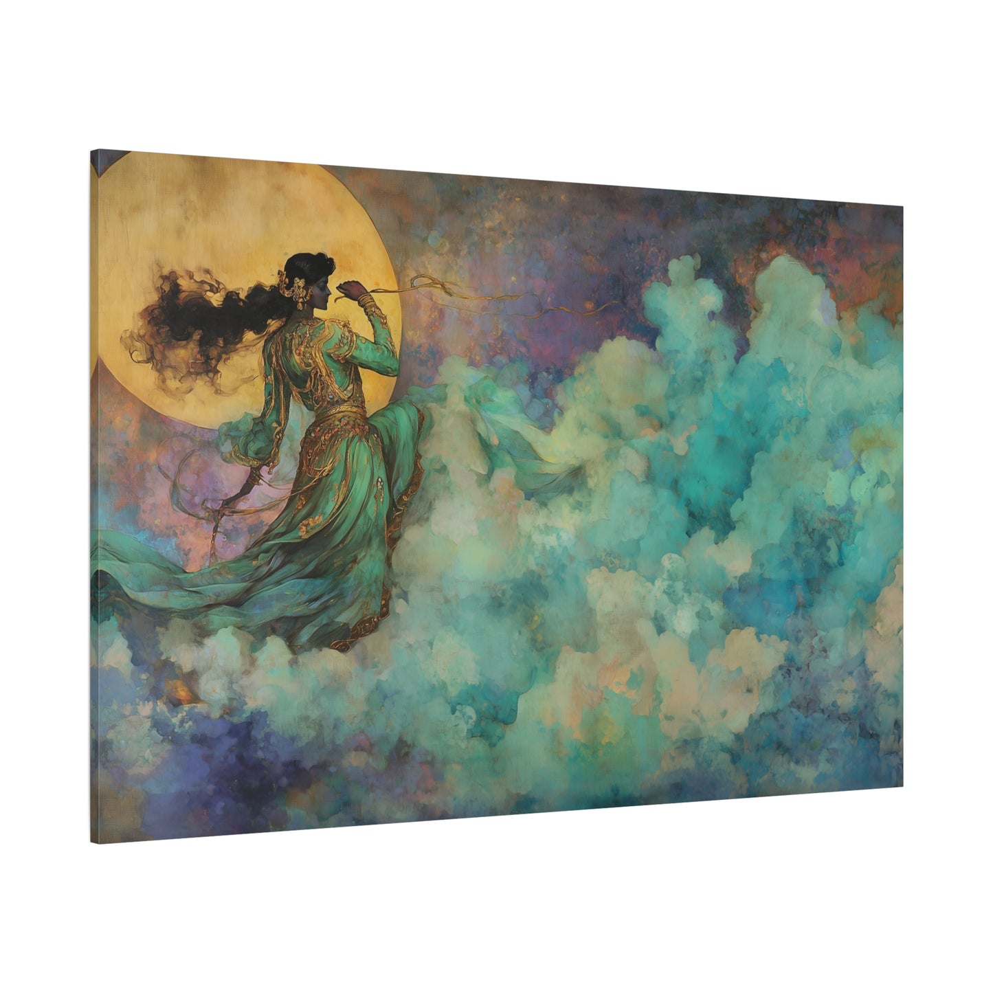 Eldritch Veil Canvas Print