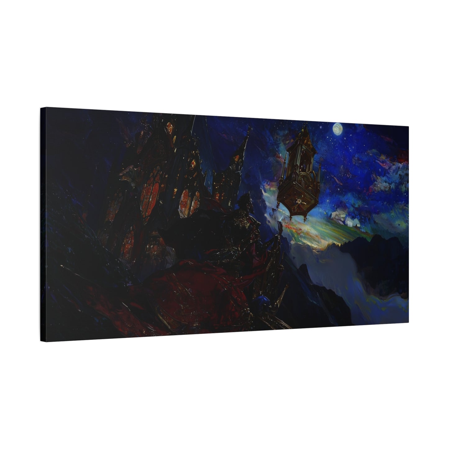 Shadowed Aegis Canvas Print