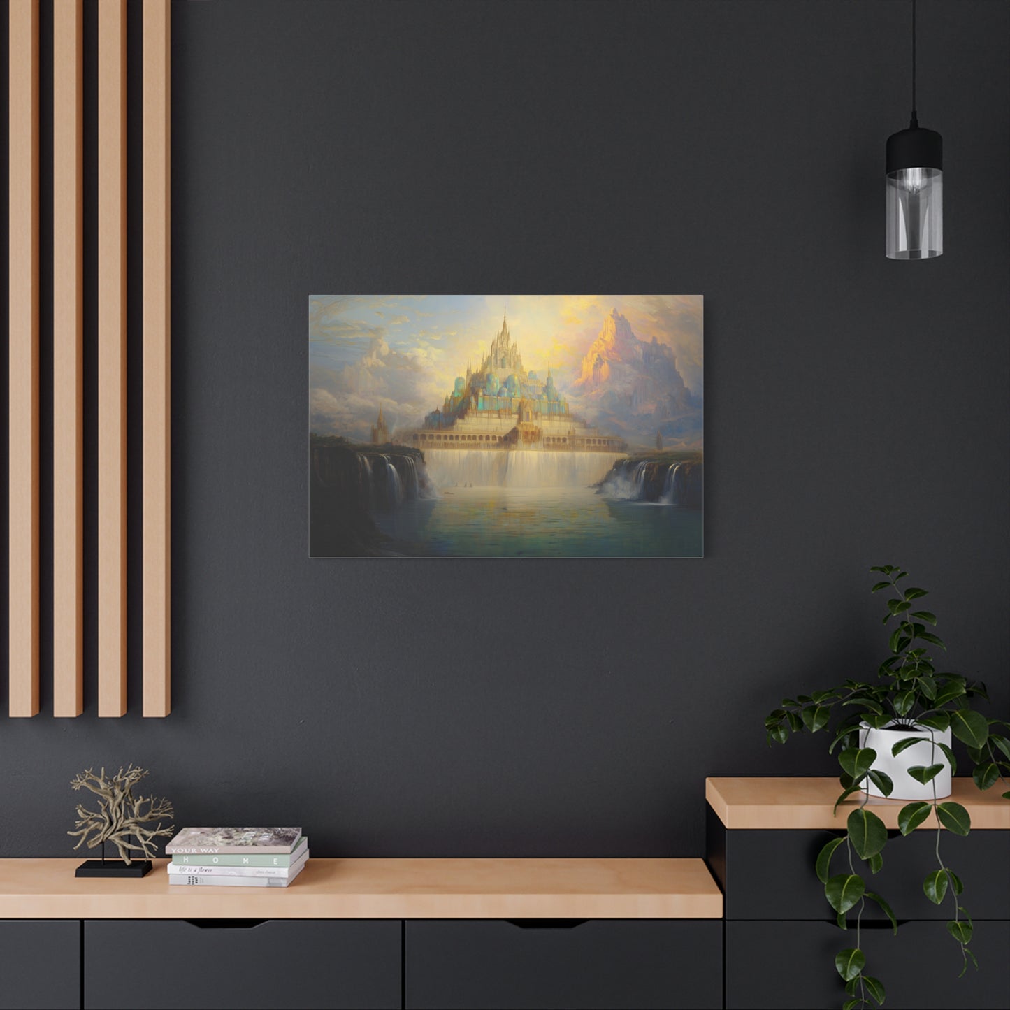 Valinor's Ascent Canvas Print