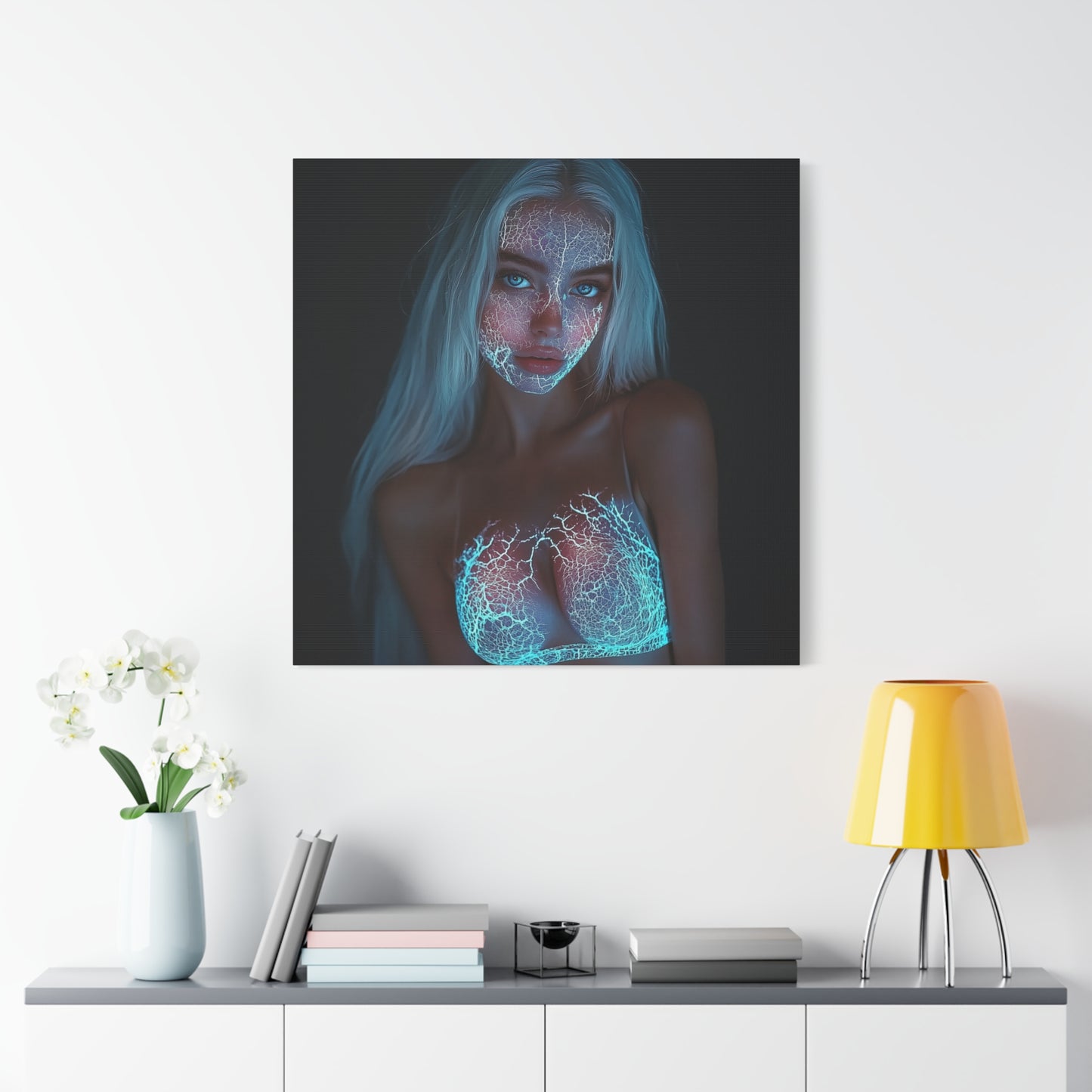 Dreamweaver's Veil Canvas Print