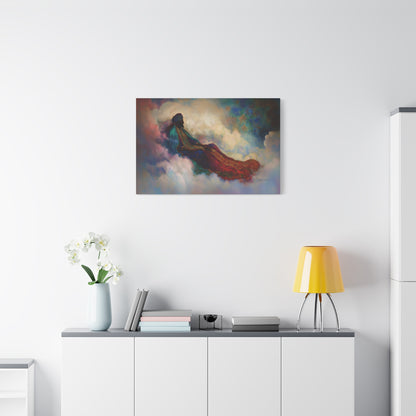 The Serene Wanderer Canvas Print