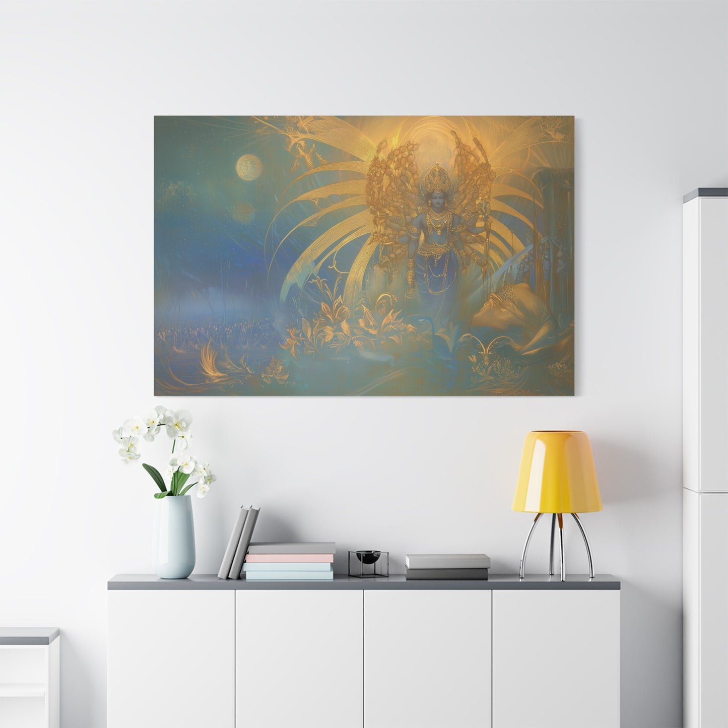 Balance of Spheres Canvas Print