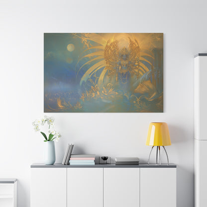 Balance of Spheres Canvas Print